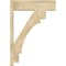 Ekena Millwork Merced Block Rough Sawn Outlooker, Douglas Fir, 8"W x 28"D x 40"H OUT08X28X40MRC05RDF - alternate 4